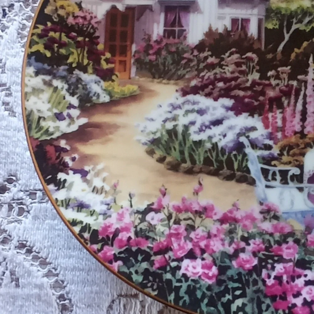 Sunday Outing by Erin Dertmer decorative plate
